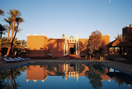 Marokko for family - Familienreise Marokko - Sbai Palace Mhamid - Poolbereich