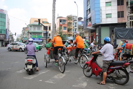 Vietnam & Kambodscha Family & Teens - Verlängerung Saigon - Fahrradrikscha