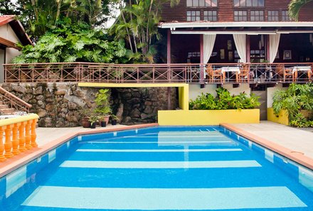 Familienreise Costa Rica - Costa Rica for family - El Rodeo Hotel San José - großer Außenpool