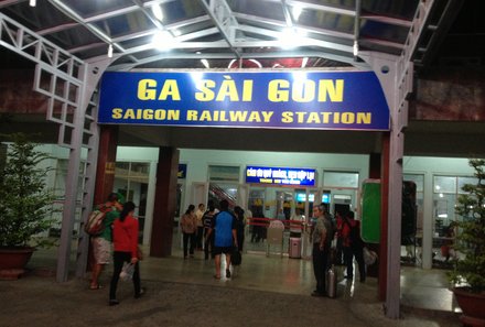 Vietnam for family - Familienreise Vietnam - Saigon Station