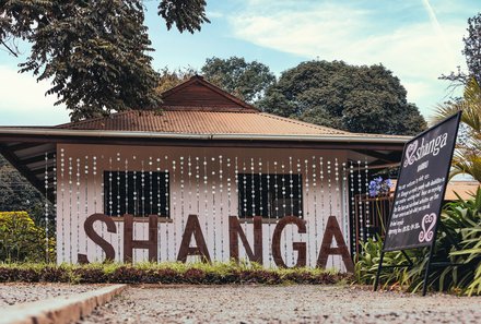 Tansania Familienreise - Tansania for family - Shanga Gebäude