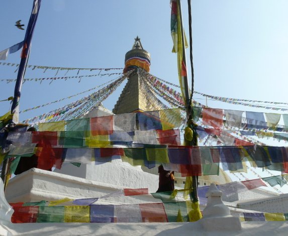 Nepal mit Kindern - Nepal Familienreise - Stupa