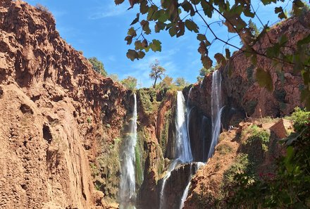 Familienurlaub Marokko - Marokko for family Summer - Wasserfälle Ouzoud Besichtigung