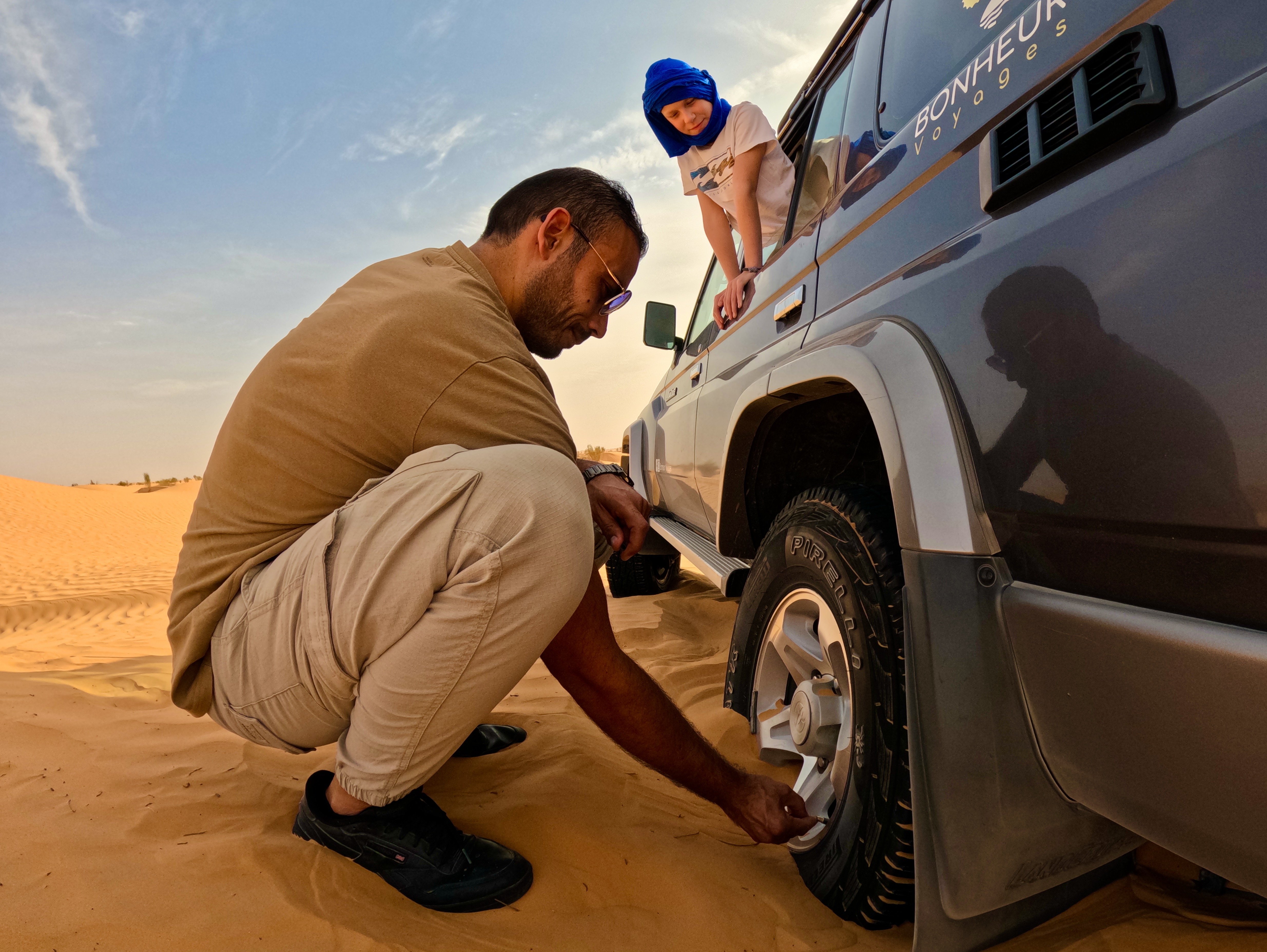 Tunesien for family - Tunesien mit Kindern - Guide am Jeep