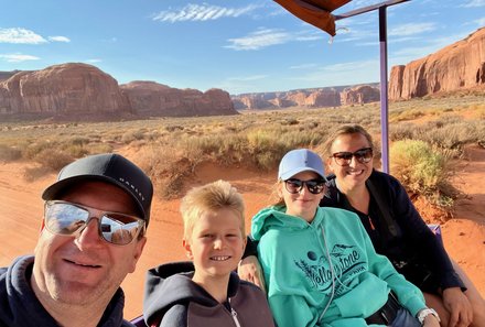 USA Familienreise - USA Westküste for family - Jeep-Tour im Monument Valley
