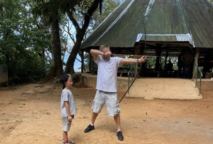 Familienurlaub Costa Rica - Costa Rica for family - Bogenschießen