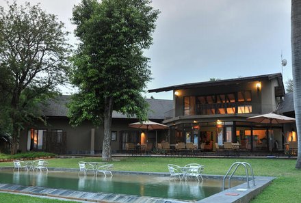 Südafrika individuell - Mjejane River Lodge - Außenansicht