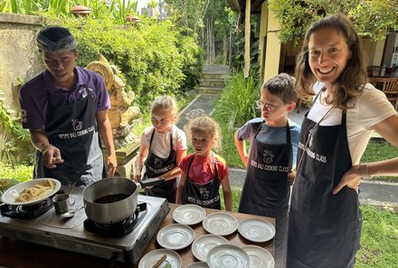 Bali mit Kindern - Bali for family - Kochkurs