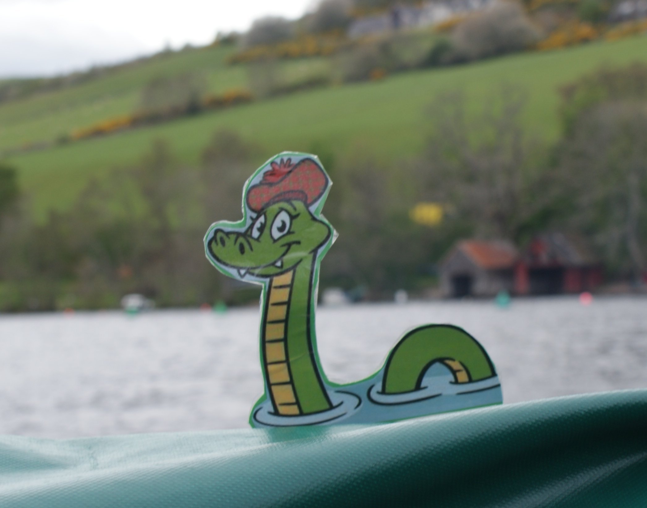 Schottland mit Kindern - Familienurlaub Schottland - Loch Ness Sticker
