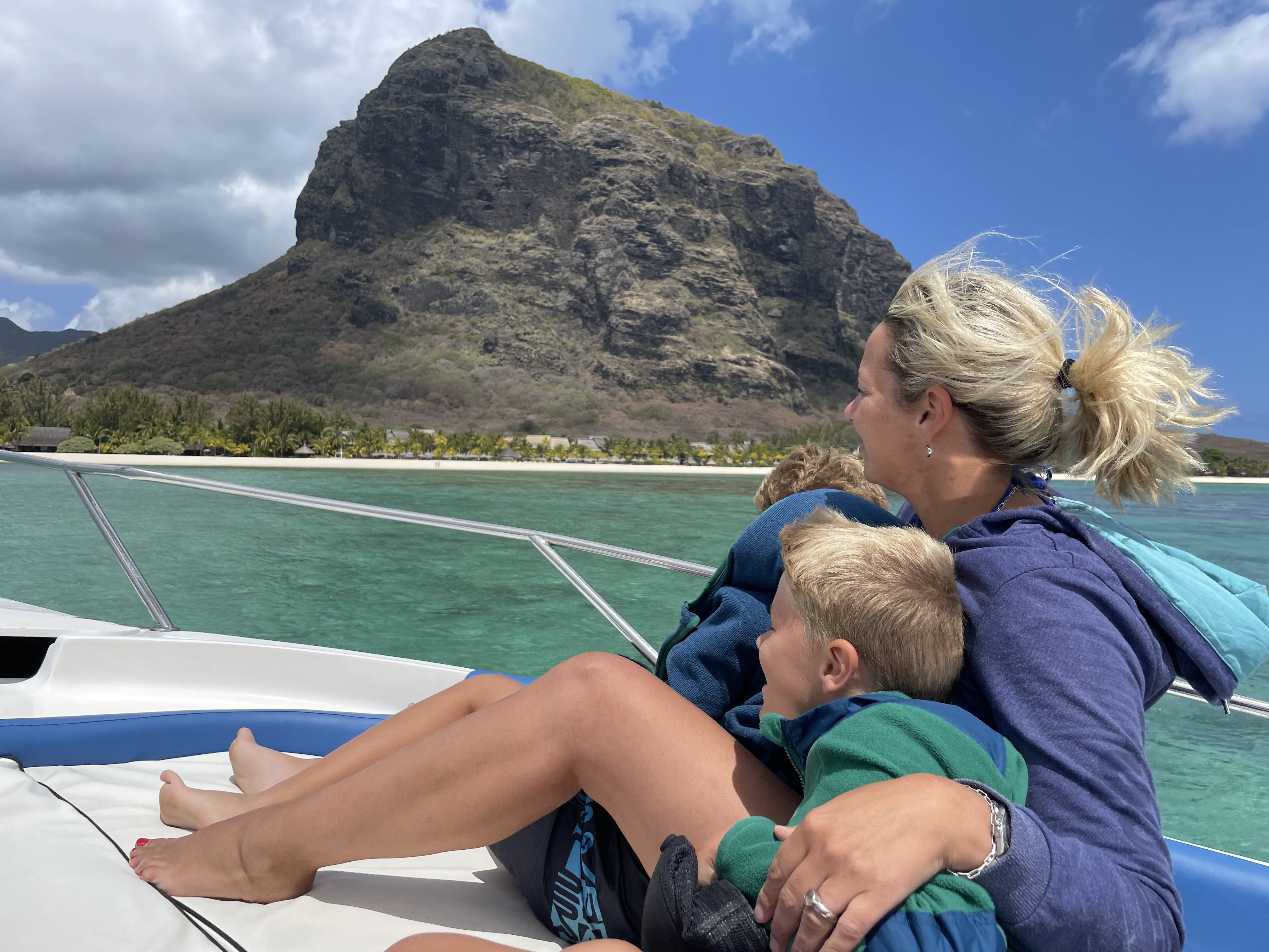 Südafrika mit Kindern - Südafrika Reise mit Kindern - Badeurlaub Mauritius - Bootsfahrt