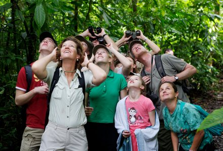 Familienreise Costa Rica - Costa Rica Family & Teens - Gruppe im Regenwald