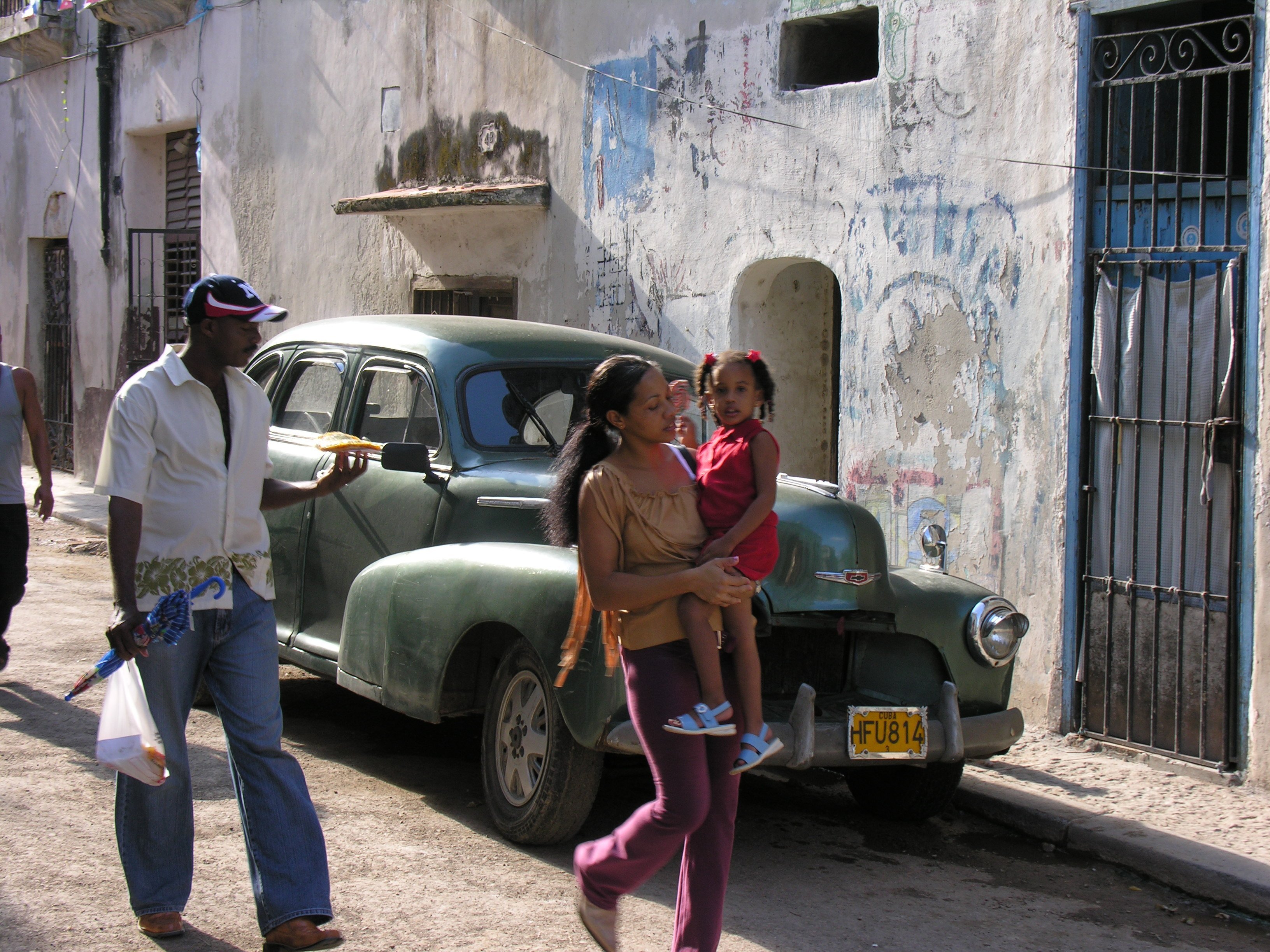 Familienurlaub Kuba  - Einheimische Familie in Havanna