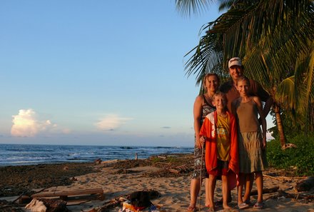 Familienurlaub Costa Rica - Costa Rica for family -  Familie Stoll am Strand