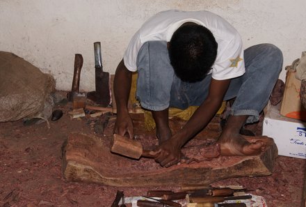 Madagaskar Familienreise - Madagaskar Family & Teens - Holzschnitzerei