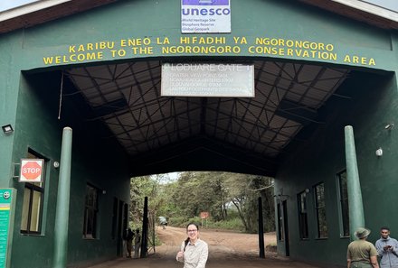 Serengeti mit Kindern individuell - Best of Familiensafari Serengeti - Alessia in der Ngorongoro Conservation Area