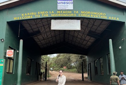 Tansania Familienurlaub - Tansania for family - Ngorongoro Eingang