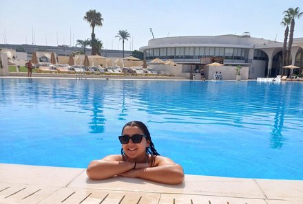 Familienreise Ägypten - Ägypten for family - Freizeit im Pool