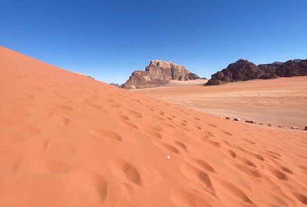 Jordanien Rundreise mit Kindern - Wadi Rum - Wüste