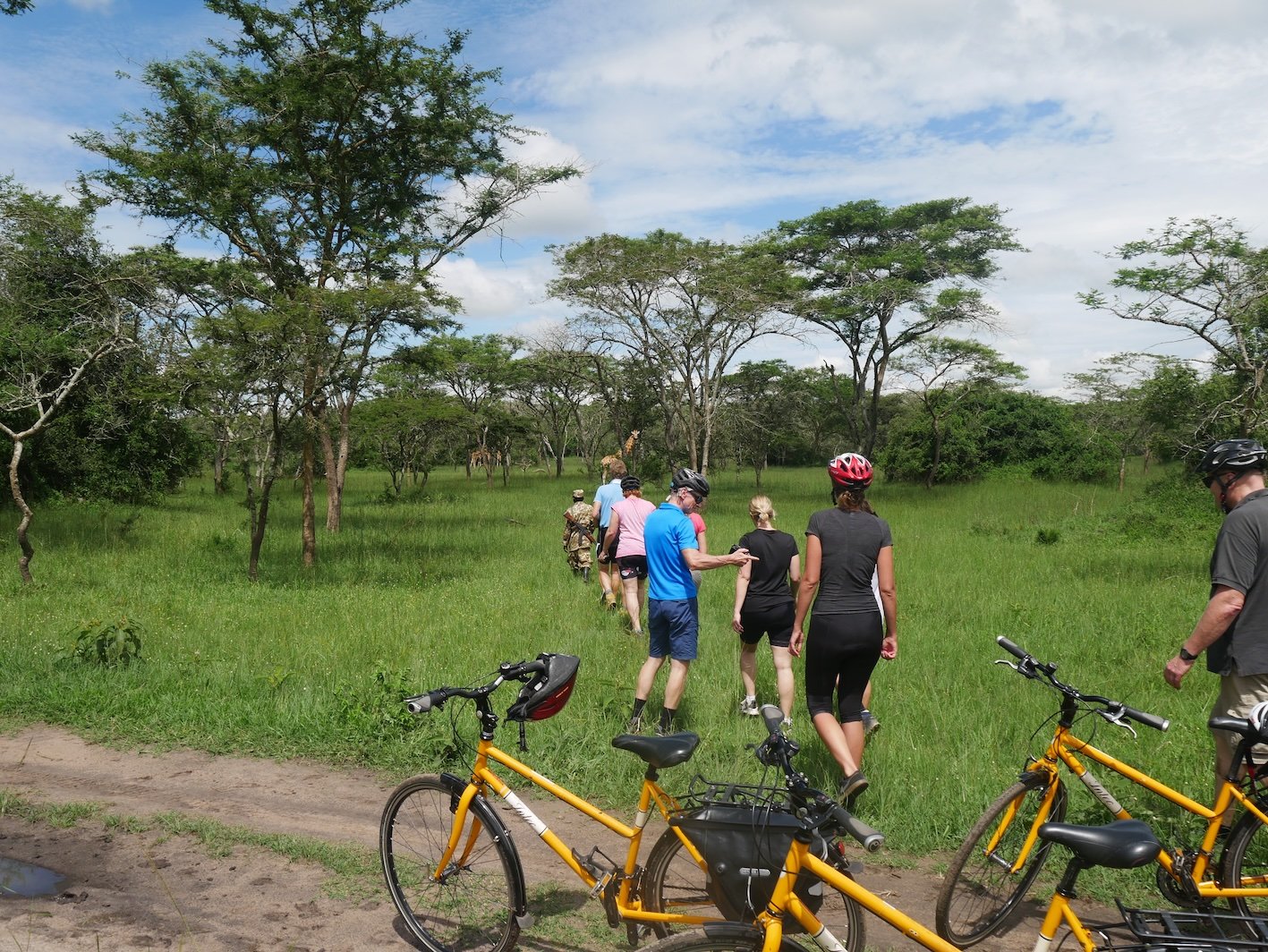 Uganda mit Kindern - Uganda Reisen mit Kindern - Fahrradsafari im Lake Mburo Nationalpark
