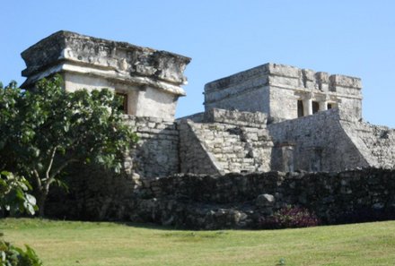 Mexiko for family Deluxe - Tulum - Tempelanlagen