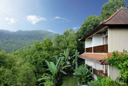 Java-Bali Family & Teens - Bali Familienurlaub - Munduk Sari Garden Villa - Ausblick