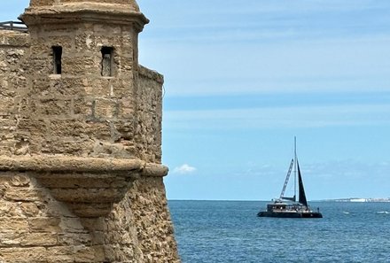 Andalusien for family - Familienreise Andalusien - Ausblick aufs Meer