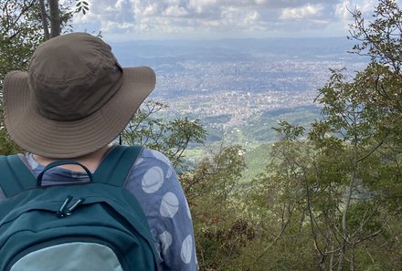 Albanien Familienreise - Albanien for family individuell - Tirana Seilbahn Berg Dajti - Ausblick