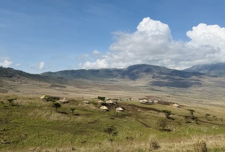 Tansania Familienurlaub - Tansania for family - Landschaft Ngorongoro Krater