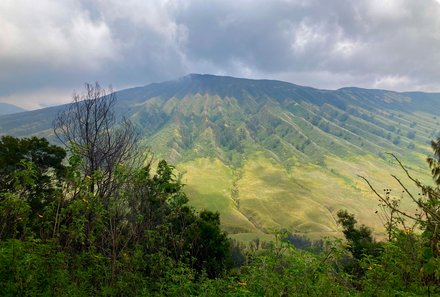 Bali mit Jugendlichen - Java & Bali Family & Teens - Vulkan Bromo - grüner Vulkan