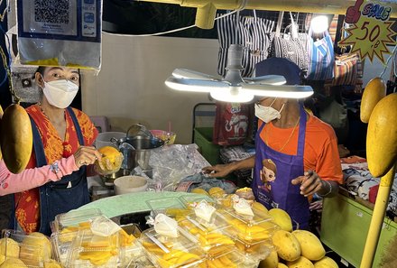 Thailand Family & Teens - Thailand mit Jugendlichen - Nachtmarkt Mango Sticky Rice
