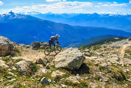 Westkanada for family - Familienurlaub Kanada - Fahrrad fahren in Whistler