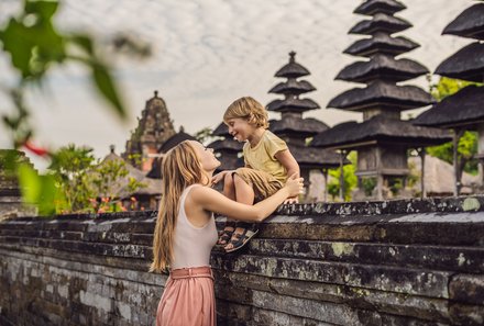 Bali for family deluxe - Familienreise Bali mit Kindern - Tempelanlage