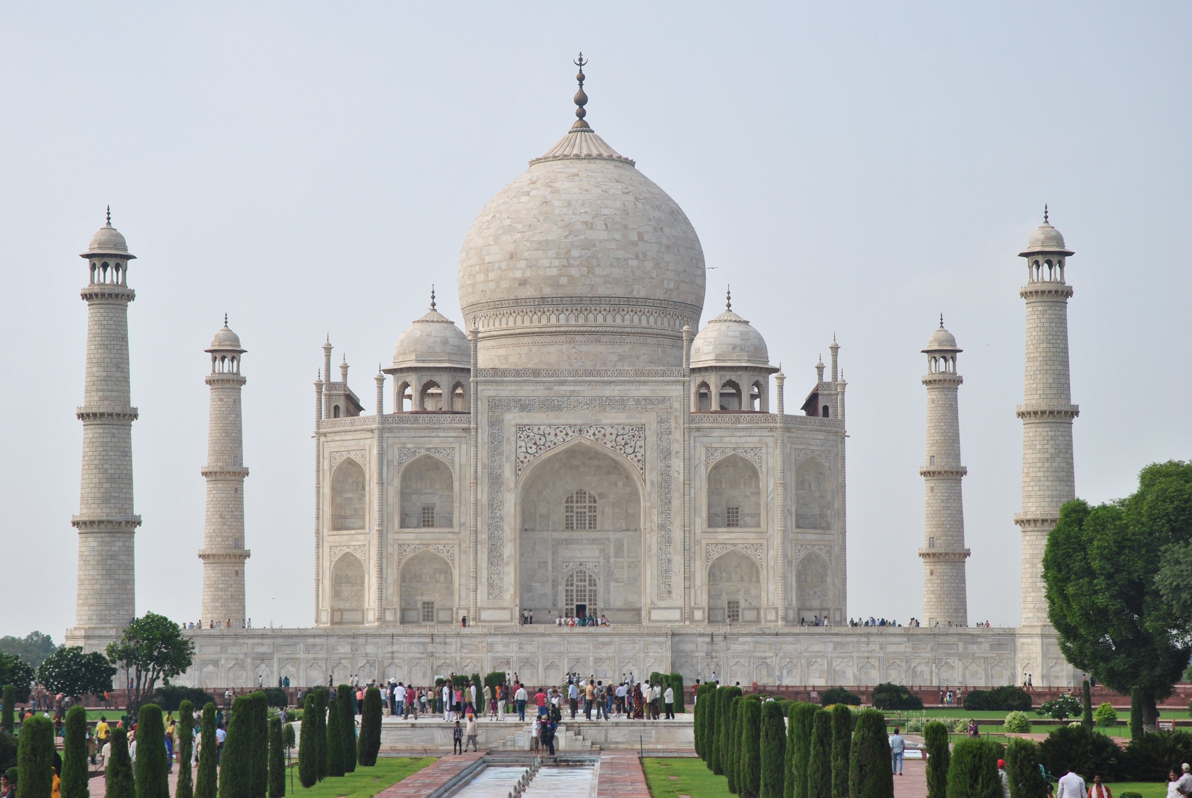 Rundreise Indien mit Kindern - Indien mit Kindern - Agra - Blick auf das Taj Mahal