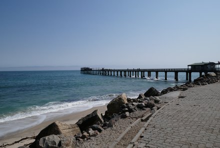 Namibia Familienreise im 4x4 Mietwagen mit Dachzelt - Swakopmund - Pier