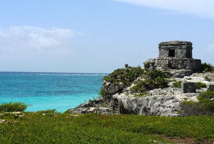 Mexiko for family Deluxe - Tulum - Blick auf das Meer