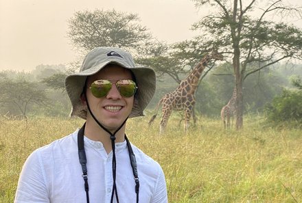 Uganda mit Kindern - Uganda Reisen mit Kindern - Giraffenpirsch