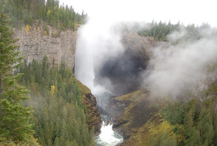 Westkanada for family individuell - Familienreise in Westkanada mit Kindern - Wells Gray Wasserfall