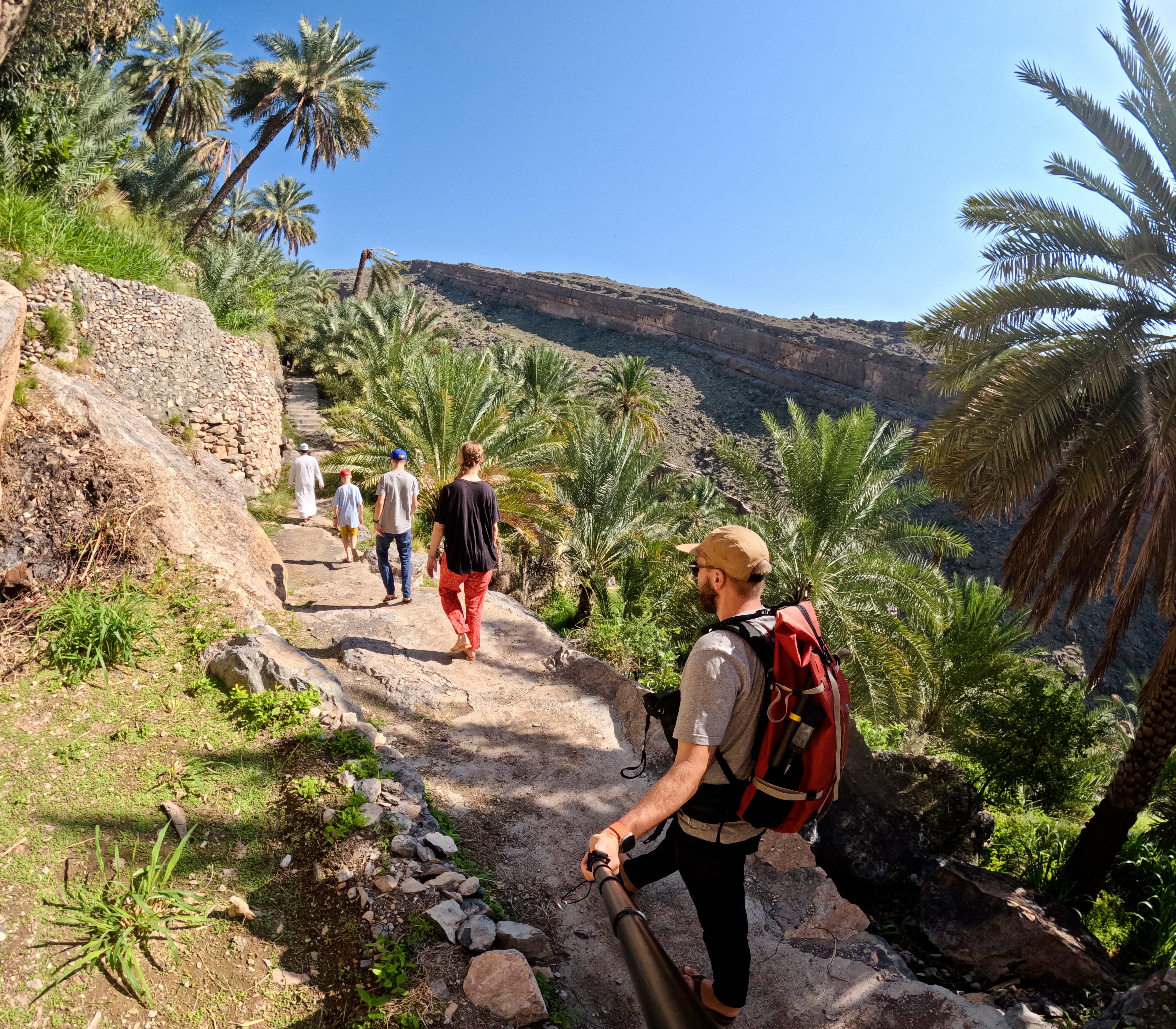 Reisebericht Oman mit Kindern - Misfat Al Abriyeen