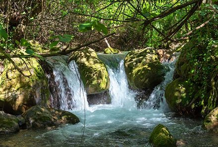 Andalusien for family - Familienreise Andalusien - Grazalema Wasserfall