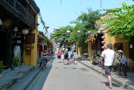 Vietnam Familienreise - Vietnam Summer - Straße in Hoi an 