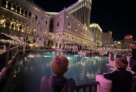 USA Südwesten mit Kindern - USA for family individuell - Kalifornien, Nationalparks & Las Vegas - Las Vegas - Kinder in Venedig