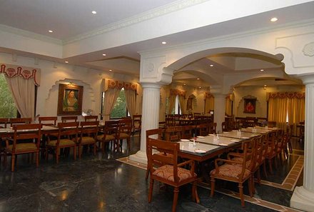 Indien mit Kindern - Indien for family - Heritage Resort Bikaner - Restaurant