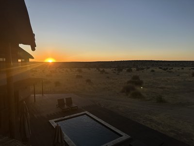 Namibia Familienreise - Namibia mit Kindern individuell entdecken - Sonnenuntergang