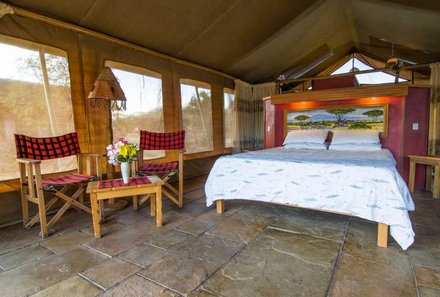 Kenia Familienreise - Kenia for family individuell - Best of Safari & Chale Island - Amboseli Nationalpark - Sentrim Camp - Zimmer