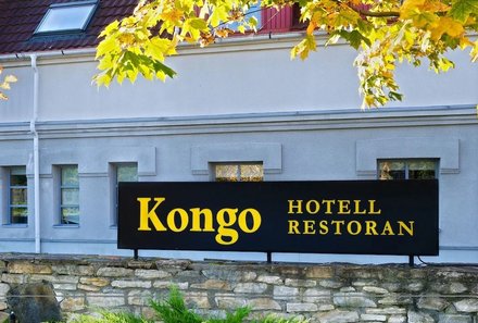 Estland for family - Kongo Hotell - Unterkunft von Außen