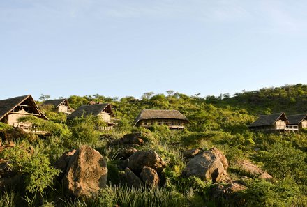 Familienreise Tansania - Tansania for family individuell deluxe - Conservation Area - Olduvai Ndogo Camp - Grüne Landschaft