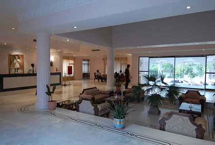 Indien mit Kindern - Indien for family - Heritage Resort Bikaner - Lobby