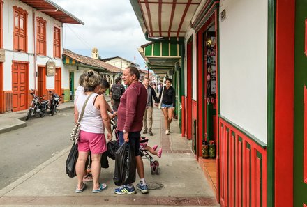 Kolumbien Familienreise - Kolumbien Family & Teens - Personen in Salento