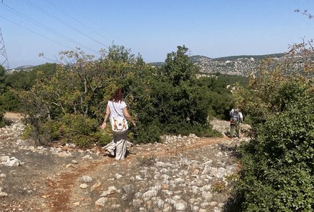 Jordanien Rundreise mit Kindern - Ajloun Forest Reserve - Wandern