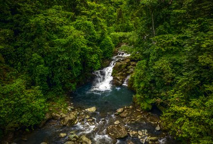 Costa Rica for family Deluxe - Familienreise in Costa Rica - Wasserfall Costa Rica 